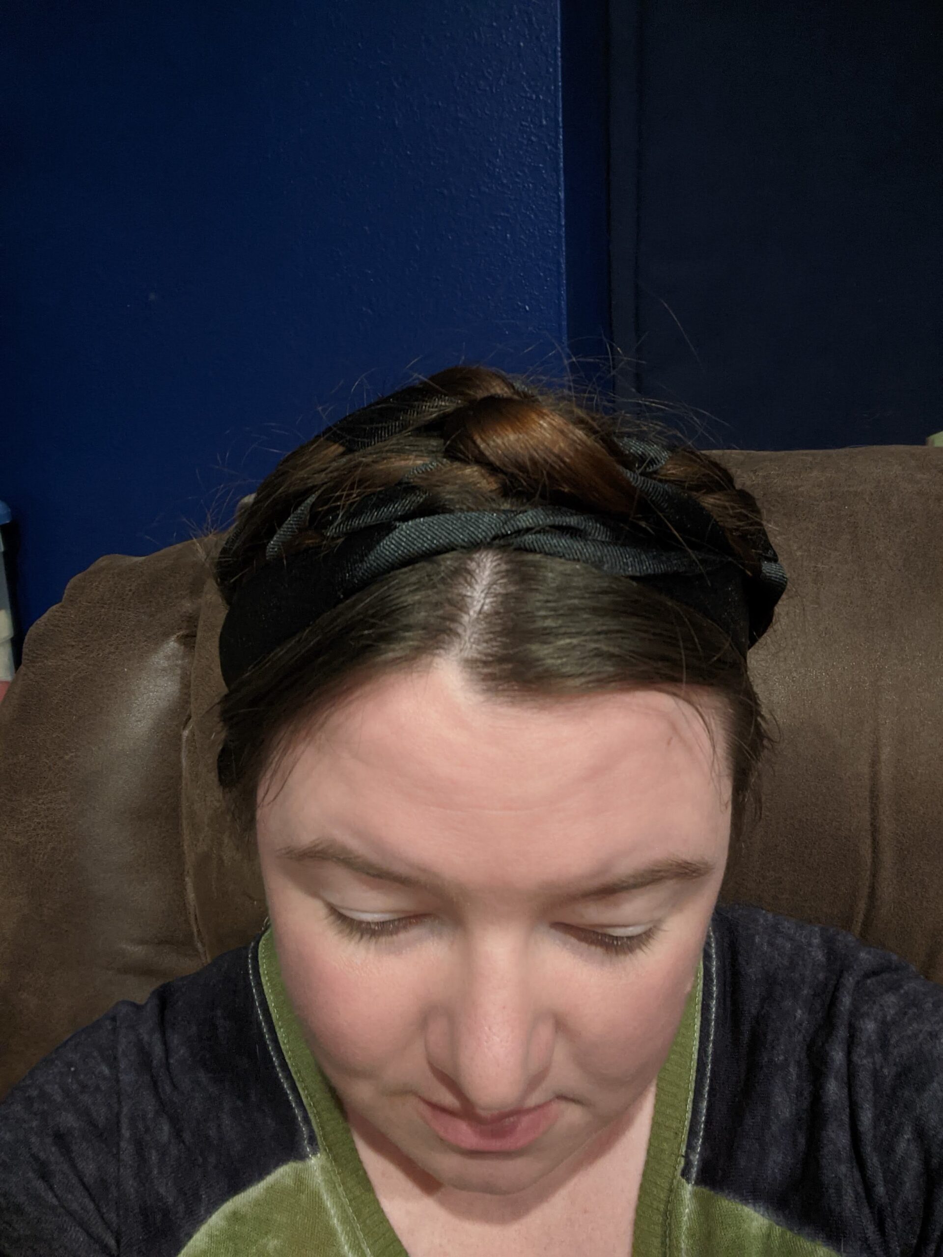 Hair Taping- or how to deal with long hair - Of Green and Gold